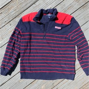 Vineyard Vines Boys XL Crewneck zip up